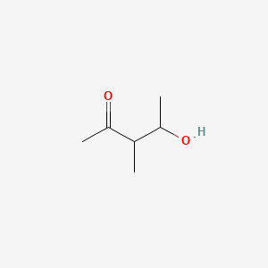 molecular formula C6H12O2 B13205624 4-Hydroxy-3-methylpentan-2-one CAS No. 565-79-7