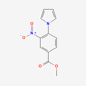 Methyl 3-nitro-4-(1H-pyrrol-1-yl)benzoate