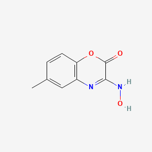 6-Methyl-2H-1,4-benzoxazine-2,3(4H)-dione 3-oxime