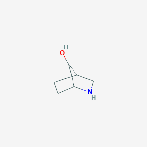 molecular formula C6H11NO B1320673 anti-7-Hydroxy-2-azabicyclo[2.2.1]heptane 