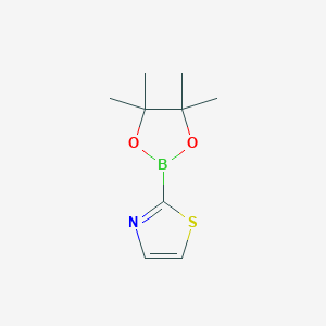 2-(4,4,5,5-Tetramethyl-1,3,2-dioxaborolan-2-yl)thiazole