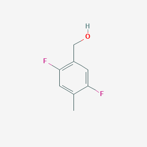molecular formula C8H8F2O B1320696 (2,5-Difluoro-4-methylphenyl)methanol CAS No. 252004-43-6