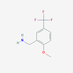 2-Methoxy-5-(trifluoromethyl)benzylamine