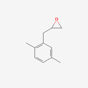 molecular formula C11H14O B13207171 2-[(2,5-Dimethylphenyl)methyl]oxirane 