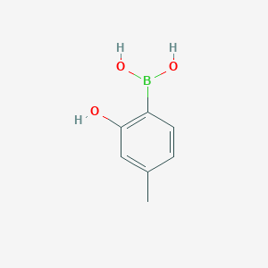 molecular formula C7H9BO3 B1320728 (2-Hydroxy-4-methylphenyl)boronic acid CAS No. 259209-25-1