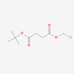 molecular formula C9H15ClO4 B1320742 tert-Butyl (chloromethyl) succinate CAS No. 432037-43-9