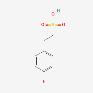 B1320753 2-(4-Fluorophenyl)ethanesulfonic acid CAS No. 771468-53-2