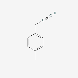 molecular formula C10H10 B1320758 1-Methyl-4-(prop-2-yn-1-yl)benzene CAS No. 30342-96-2