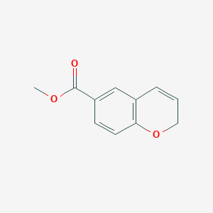 molecular formula C11H10O3 B13207595 methyl 2H-chromene-6-carboxylate 
