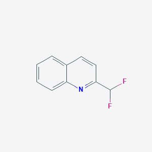 molecular formula C10H7F2N B1320769 2-(Difluoromethyl)quinoline CAS No. 1075184-01-8