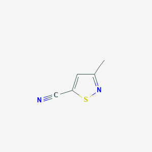 3-Methylisothiazole-5-carbonitrile