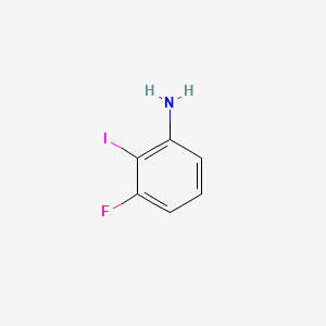 molecular formula C6H5FIN B1320775 3-Fluoro-2-iodoaniline CAS No. 706752-99-0