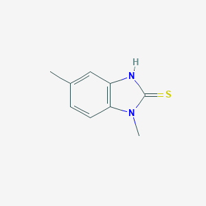 molecular formula C9H10N2S B132079 1,5-Dimethyl-1H-benzo[d]imidazole-2(3H)-thione CAS No. 149530-79-0