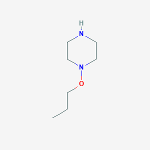 molecular formula C7H16N2O B13207934 1-Propoxypiperazine 