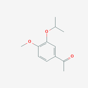 molecular formula C12H16O3 B1320794 Ethanone, 1-[4-methoxy-3-(1-methylethoxy)phenyl]- CAS No. 88114-44-7