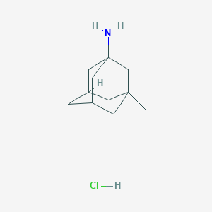 molecular formula C11H20ClN B132081 3-甲基金刚烷-1-胺盐酸盐 CAS No. 33103-93-4