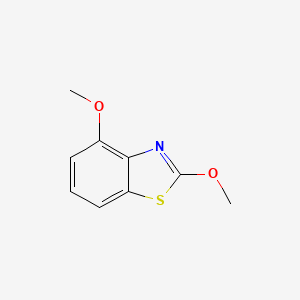 molecular formula C9H9NO2S B1320814 2,4-Dimethoxybenzo[d]thiazole CAS No. 858635-78-6