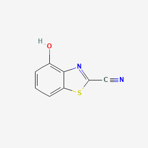 4-Hydroxybenzo[d]thiazole-2-carbonitrile
