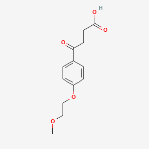 4-[4-(2-Methoxyethoxy)phenyl]-4-oxobutyric acid