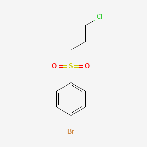 1-Bromo-4-((3-chloropropyl)sulfonyl)benzene