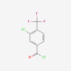 3-Chloro-4-(trifluoromethyl)benzoyl chloride