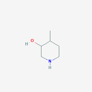 molecular formula C6H13NO B1320835 4-Methylpiperidin-3-ol CAS No. 955082-96-9