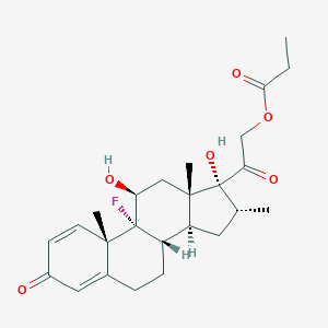 molecular formula C25H33FO6 B132085 Dexamethasone 21-Propionate CAS No. 3793-10-0