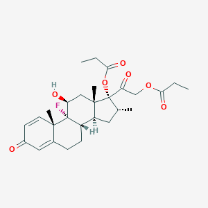 molecular formula C28H37FO7 B132087 地塞米松二丙酸酯 CAS No. 55541-30-5