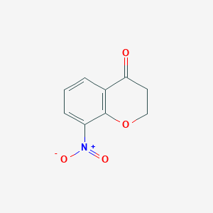 molecular formula C9H7NO4 B1320874 8-Nitro-4-chromanone CAS No. 90322-49-9