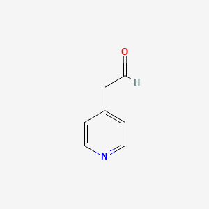 molecular formula C7H7NO B1320878 2-(Pyridin-4-YL)acetaldehyde CAS No. 878499-08-2
