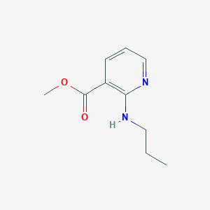 molecular formula C10H14N2O2 B132088 Methyl 2-(propylamino)pyridine-3-carboxylate CAS No. 157276-72-7