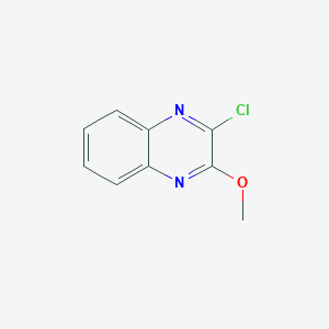 molecular formula C9H7ClN2O B1320914 2-Chloro-3-methoxyquinoxaline CAS No. 32998-25-7