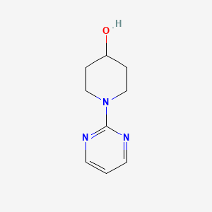 molecular formula C9H13N3O B1320920 1-(Pyrimidin-2-yl)piperidin-4-ol CAS No. 893755-98-1