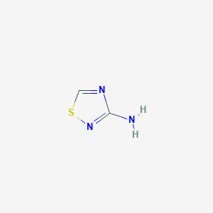 molecular formula C2H3N3S B1320933 1,2,4-噻二唑-3-胺 CAS No. 56531-89-6