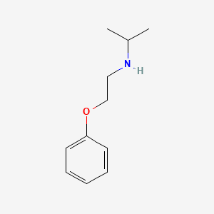 molecular formula C11H17NO B1320935 N-(2-Phenoxyethyl)propan-2-amine CAS No. 55247-30-8