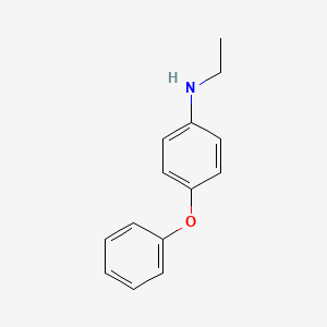 molecular formula C14H15NO B1320952 N-ethyl-4-phenoxyaniline CAS No. 171349-99-8