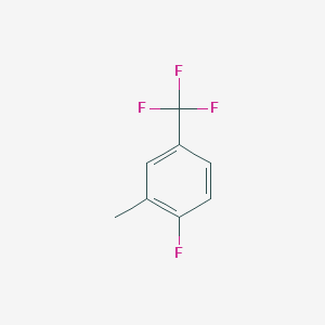 molecular formula C8H6F4 B1320954 4-Fluoro-3-methylbenzotrifluoride CAS No. 74483-52-6