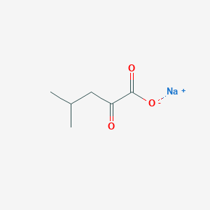 molecular formula C6H9NaO3 B132097 Sodium 4-methyl-2-oxovalerate CAS No. 4502-00-5