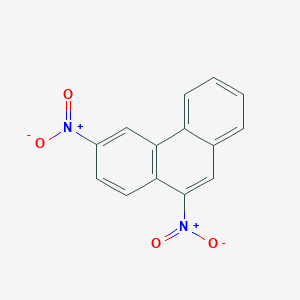 molecular formula C14H8N2O4 B132099 3,10-Dinitrophenanthrene CAS No. 159092-73-6