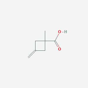molecular formula C7H10O2 B1321004 1-Methyl-3-methylidenecyclobutane-1-carboxylic acid CAS No. 286442-86-2