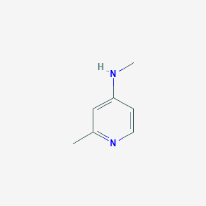 B1321020 N,2-dimethylpyridin-4-amine CAS No. 61542-05-0