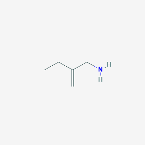 molecular formula C5H11N B13210236 2-(Aminomethyl)but-1-ene 
