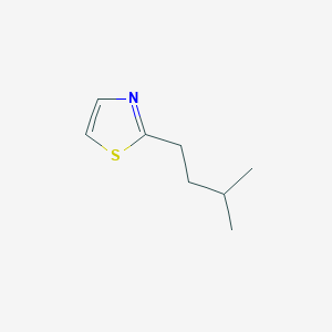 molecular formula C8H13NS B1321045 2-(3-Methylbutyl)-1,3-thiazole 