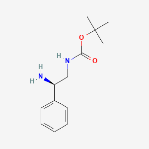 (R)-Tert-butyl (2-amino-2-phenylethyl)carbamate