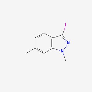 1,6-Dimethyl-3-iodo-1H-indazole
