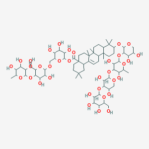 molecular formula C70H114O34 B132108 Saponin D, hupehensis CAS No. 152464-75-0