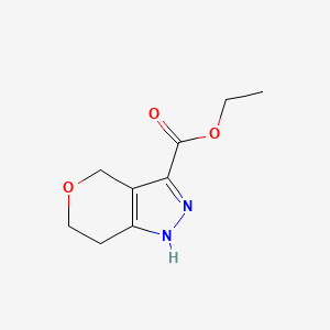 Ethyl 1,4,6,7-tetrahydropyrano[4,3-C]pyrazole-3-carboxylate