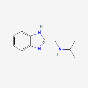 N-(1H-benzimidazol-2-ylmethyl)propan-2-amine