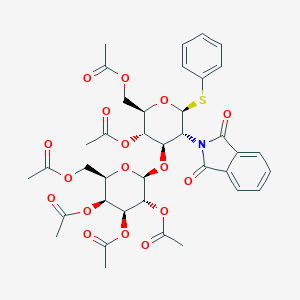 molecular formula C38H41NO17S B132110 Phenyl tacgal-sglu CAS No. 148705-04-8