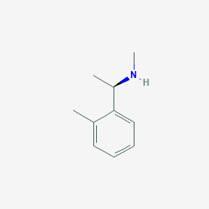 molecular formula C10H15N B13211114 methyl[(1R)-1-(2-methylphenyl)ethyl]amine 